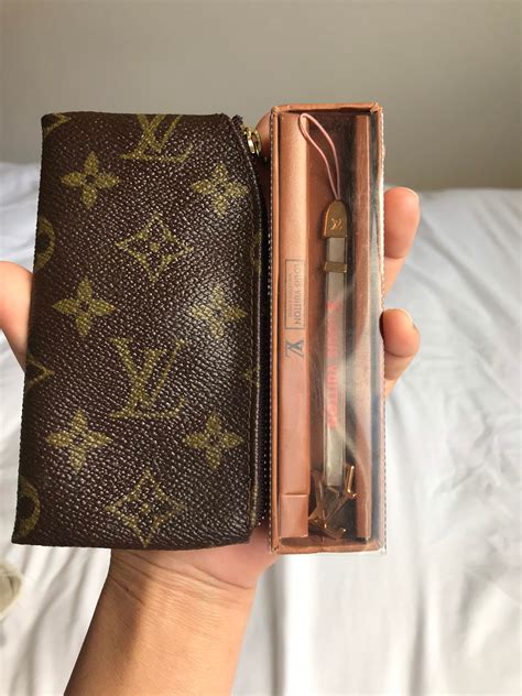 lv keychain wallet|authentic louis vuitton keychain.